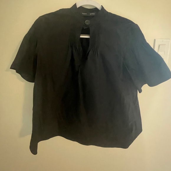 top with detailed ruching 100% cotton - Picture 1 of 3